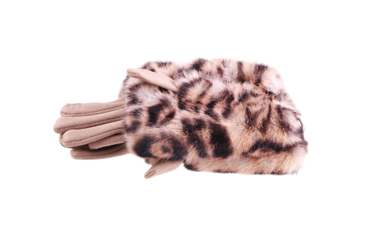 Guanti donna animalier