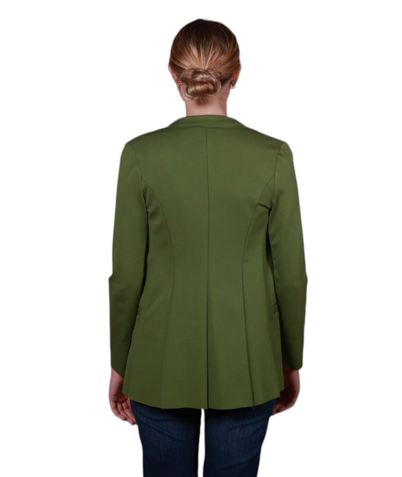 Giacca Donna punto Milano con taglio vivo Made in Italy Centopercento camicie