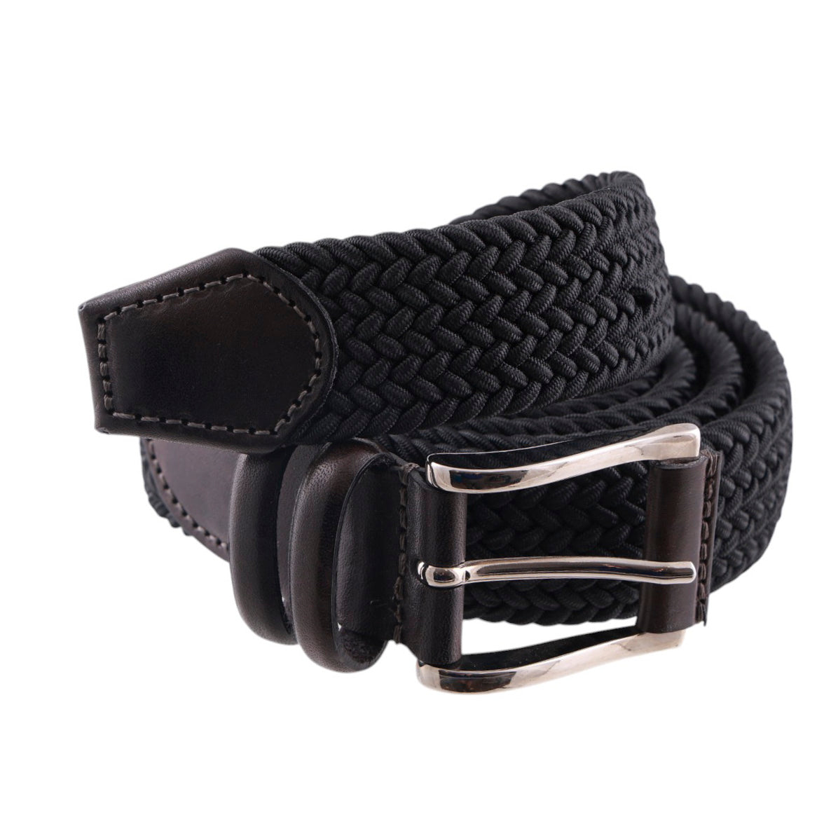 Cintura Intrecciata Uomo Elasticizzata Made in Italy