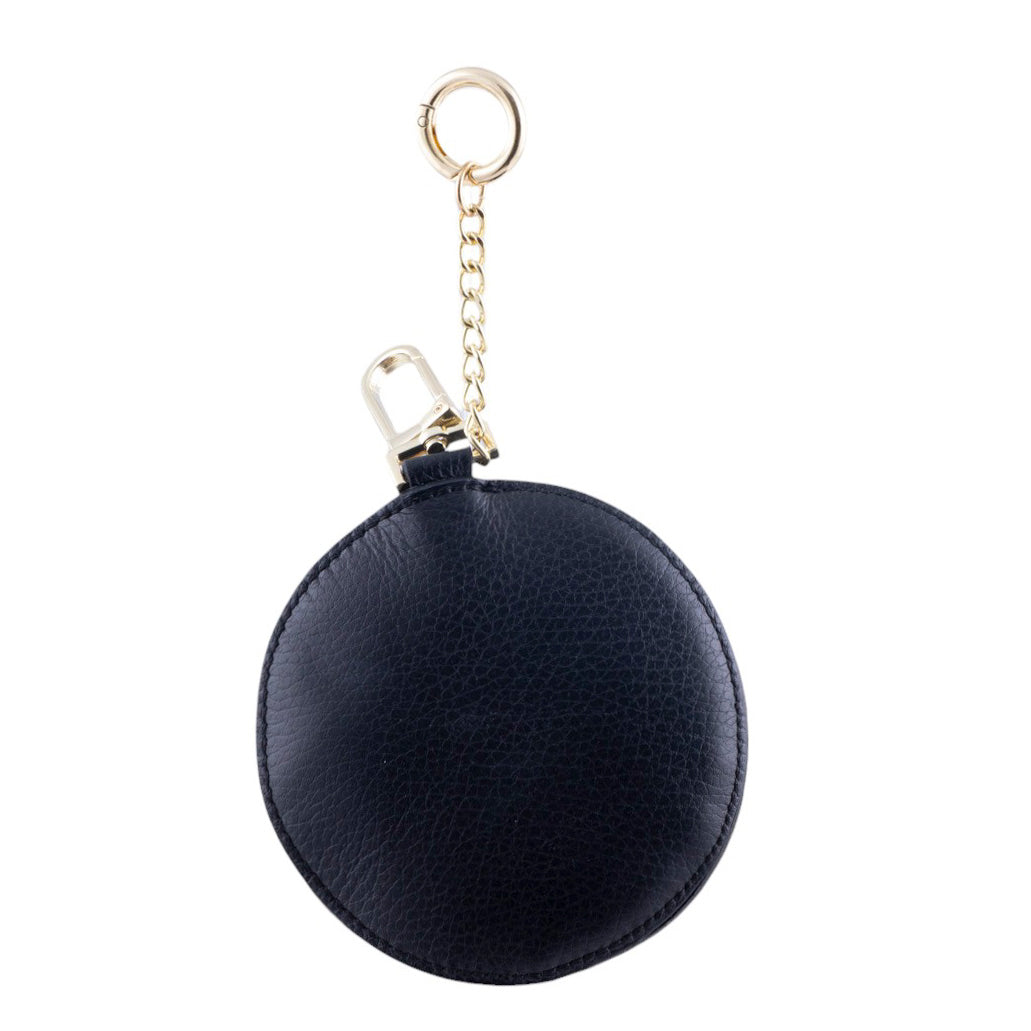 Portachiavi/Portamonete in pelle e cavallino