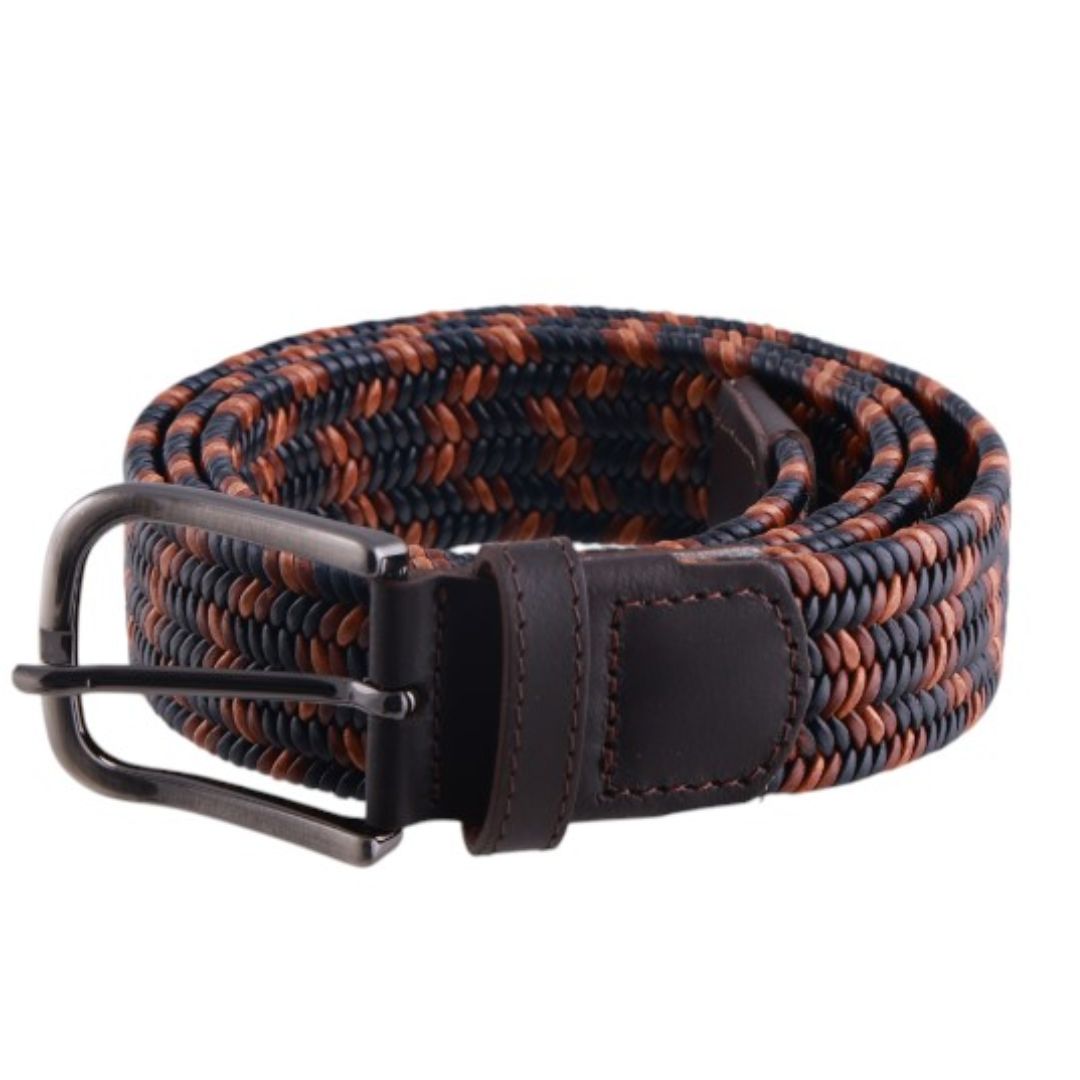 Cintura uomo elestam in cuoio rigenerato