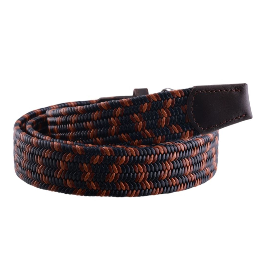 Cintura uomo elestam in cuoio rigenerato
