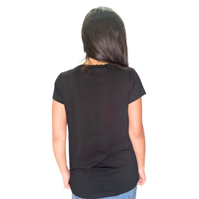 T-shirt orsetto pajettes