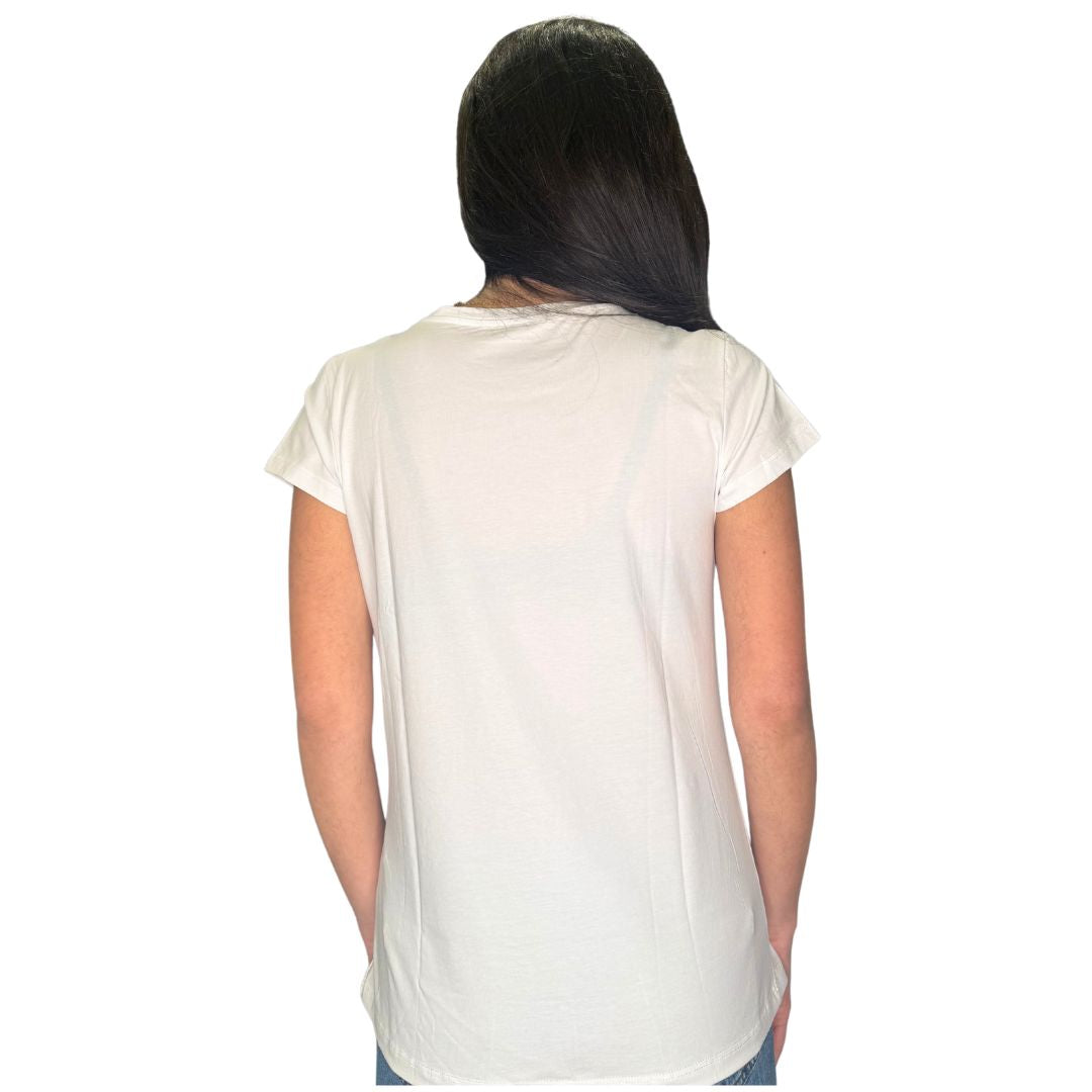 T-shirt orsetto pajettes