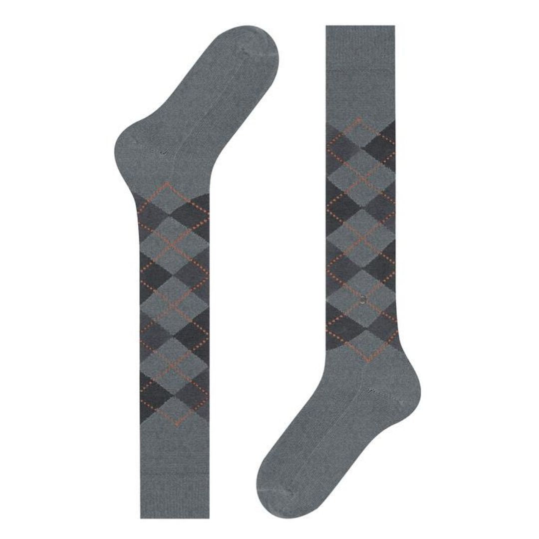 Calzini lunghi rombi Burlington Preston