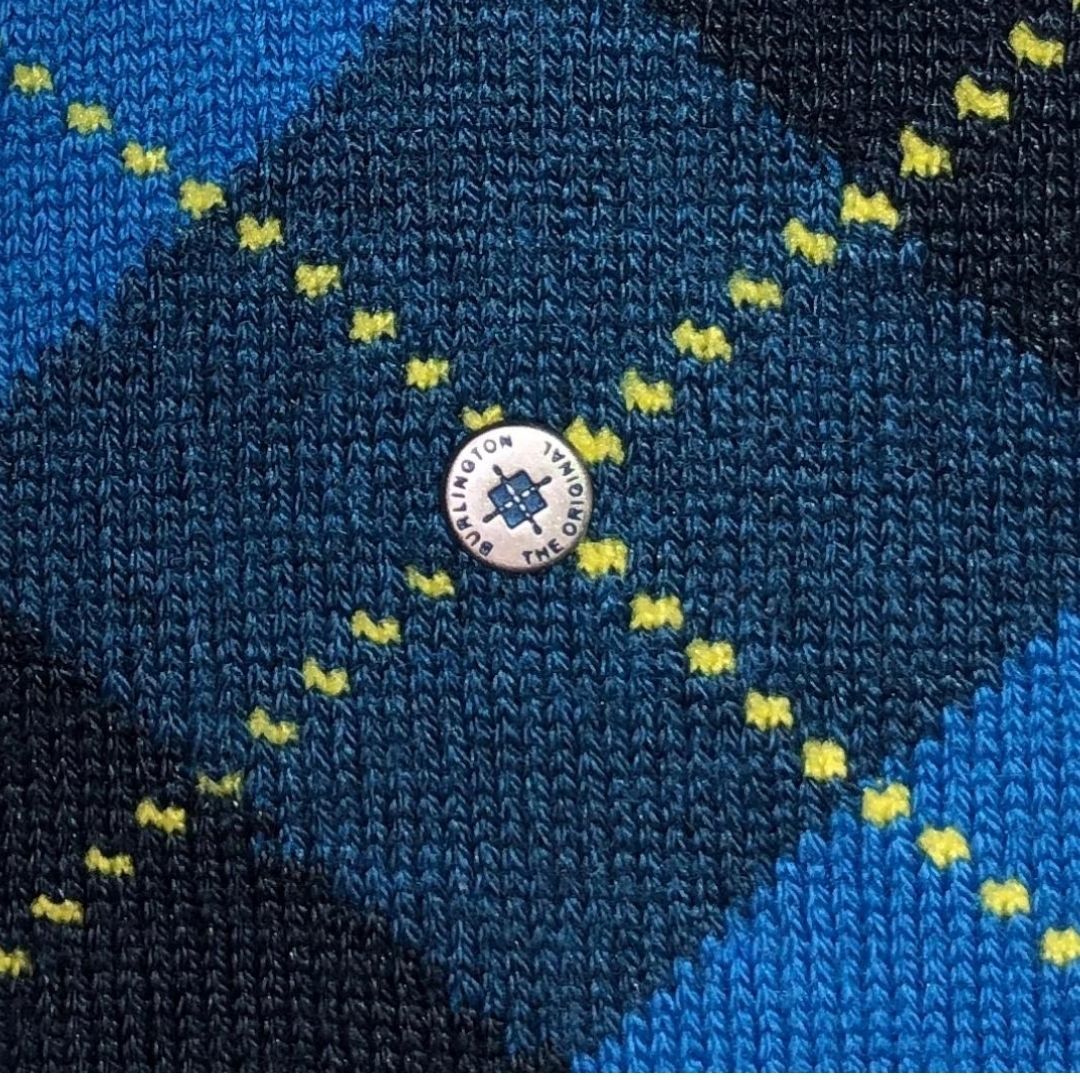 Calzini lunghi rombi Burlington Preston