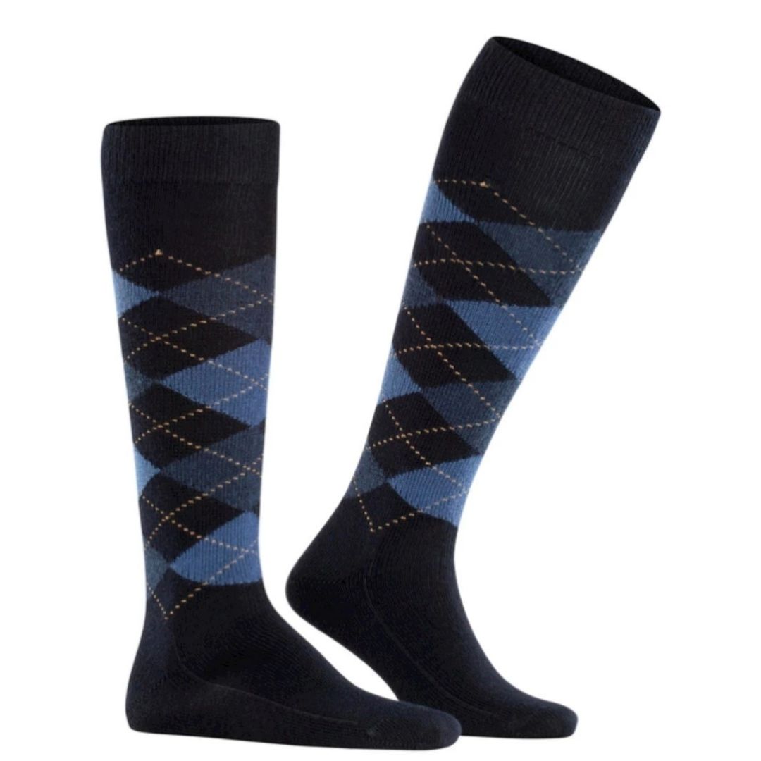 Calzini lunghi rombi Burlington Preston