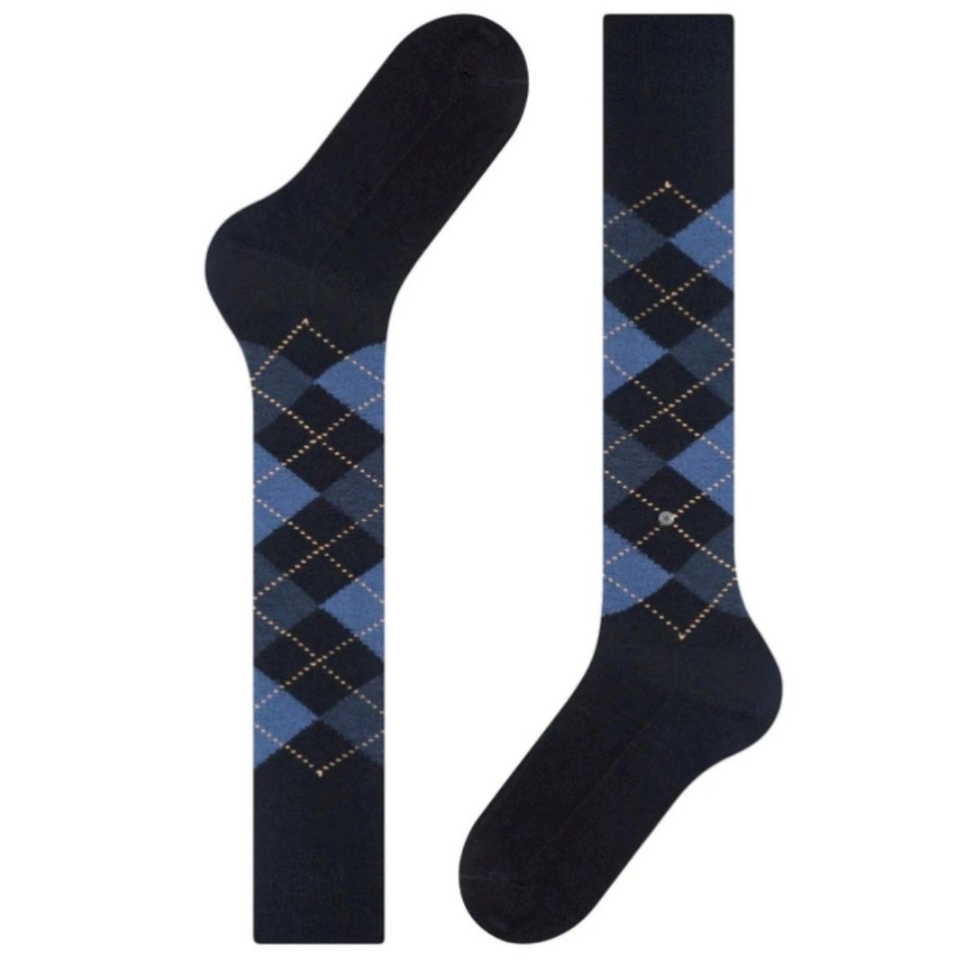 Calzini lunghi rombi Burlington Preston