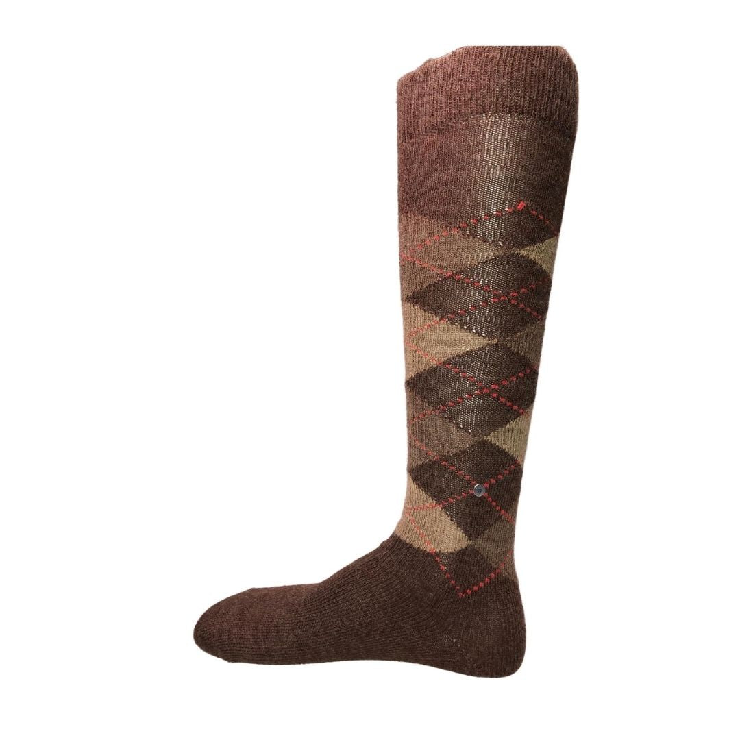 Calzini lunghi rombi Burlington Preston