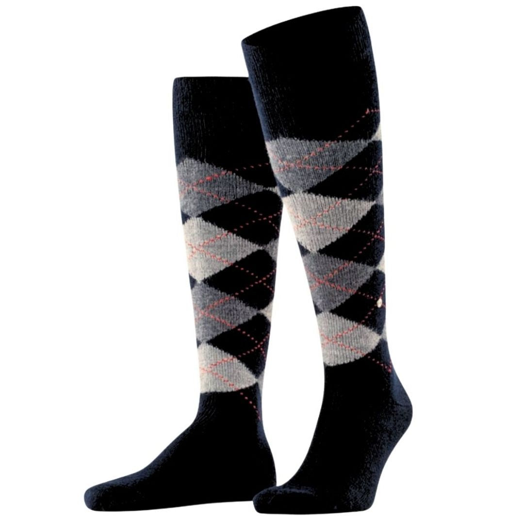 Calzini lunghi rombi Burlington Preston