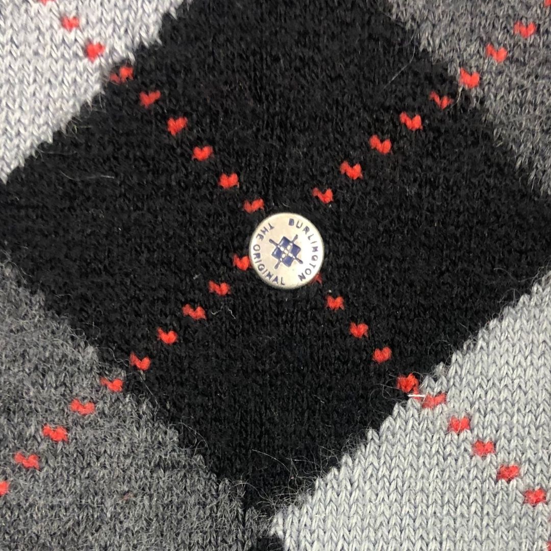 Calzini lunghi rombi Burlington Preston