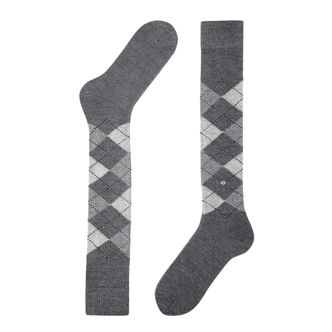 Calzini lunghi rombi Burlington Preston