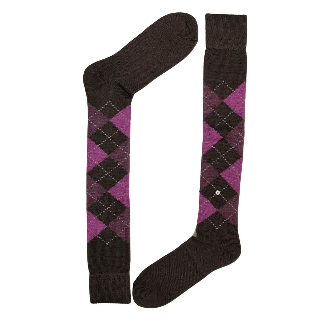 Calzini lunghi rombi Burlington Preston