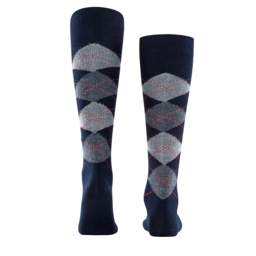 Calzini lunghi rombi Burlington Preston