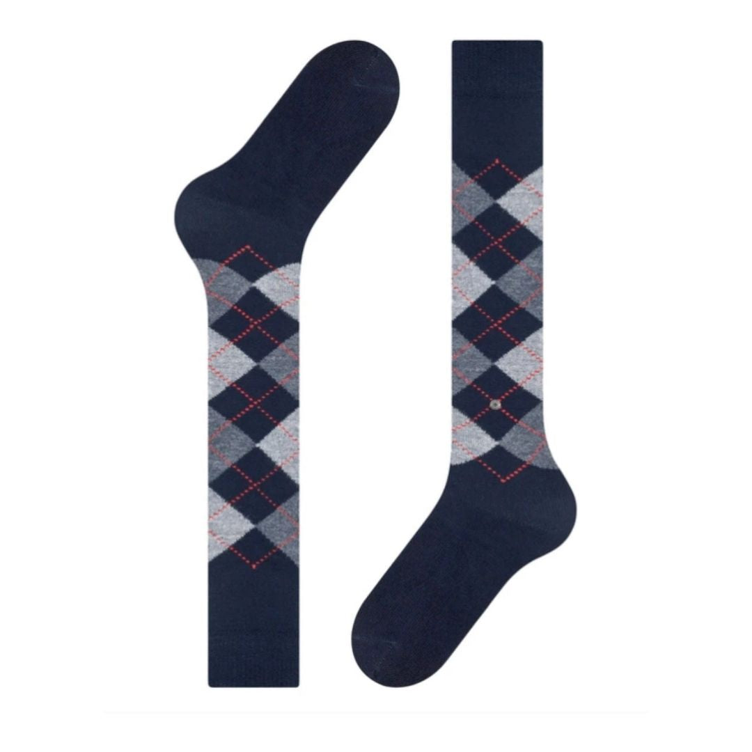 Calzini lunghi rombi Burlington Preston