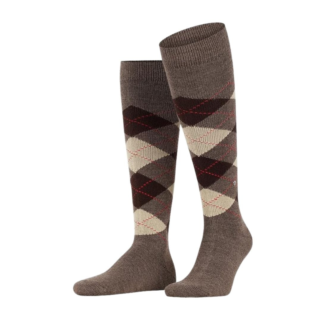 Calzini lunghi rombi Burlington Preston