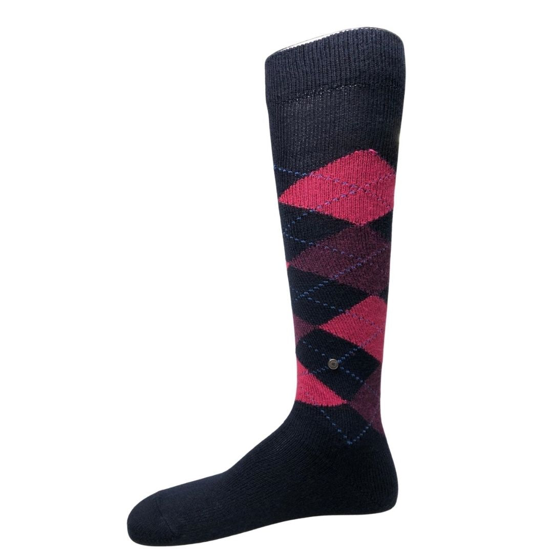 Calzini lunghi rombi Burlington Preston