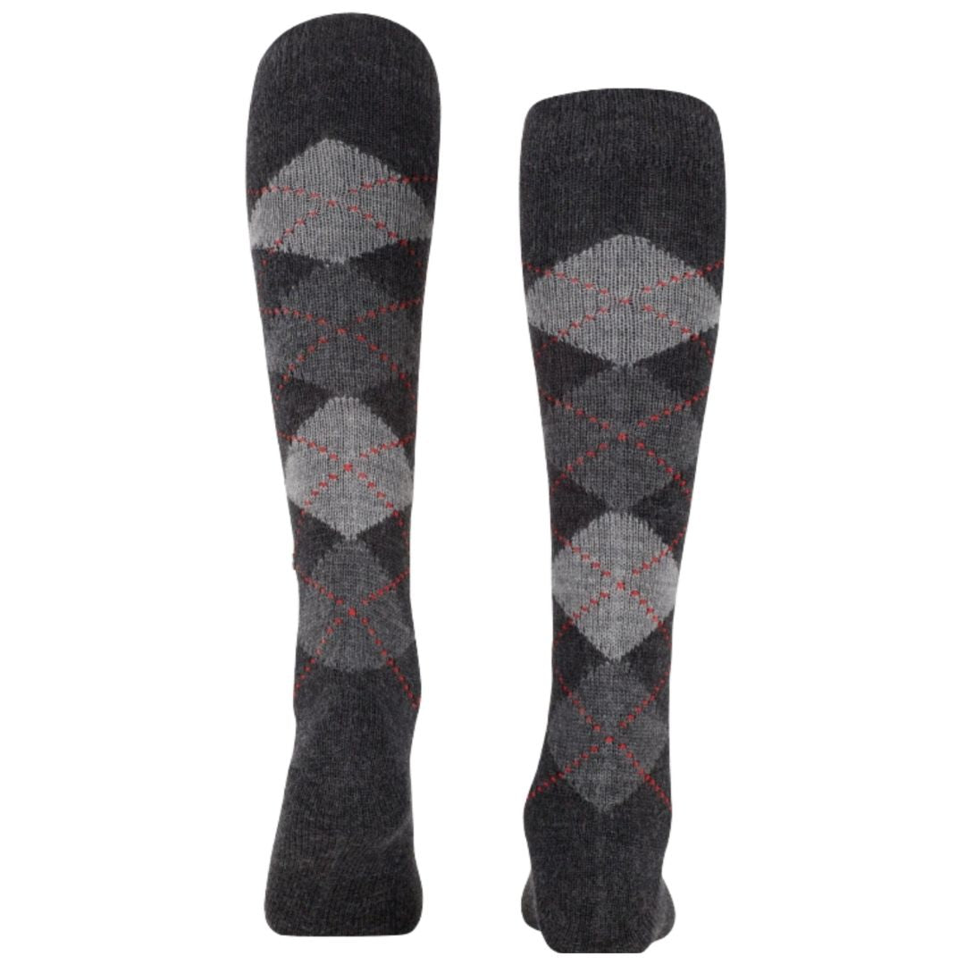 Calzini lunghi rombi Burlington Preston