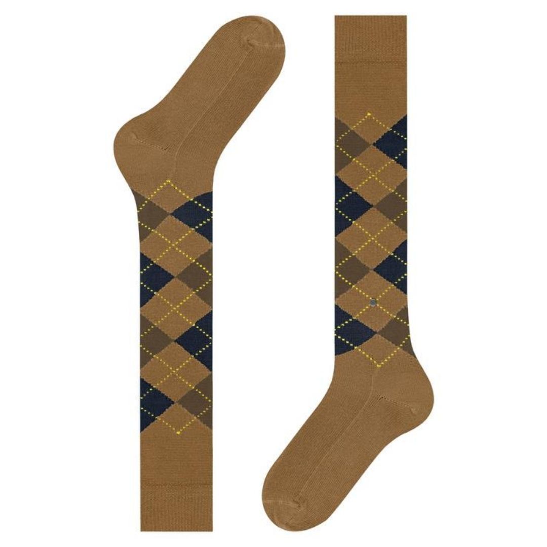 Calzini lunghi rombi Burlington Preston