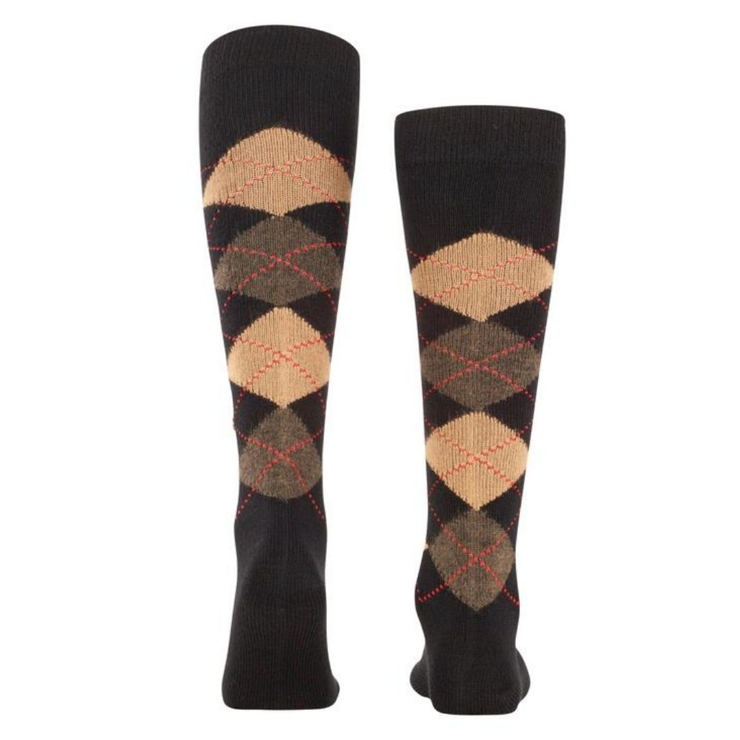 Calzini lunghi rombi Burlington Preston