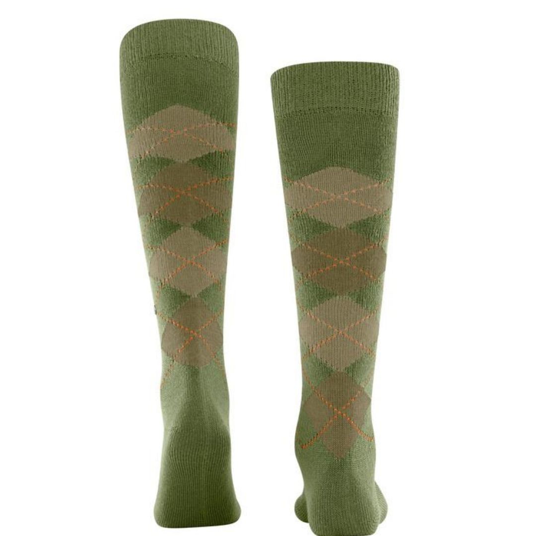 Calzini lunghi rombi Burlington Preston