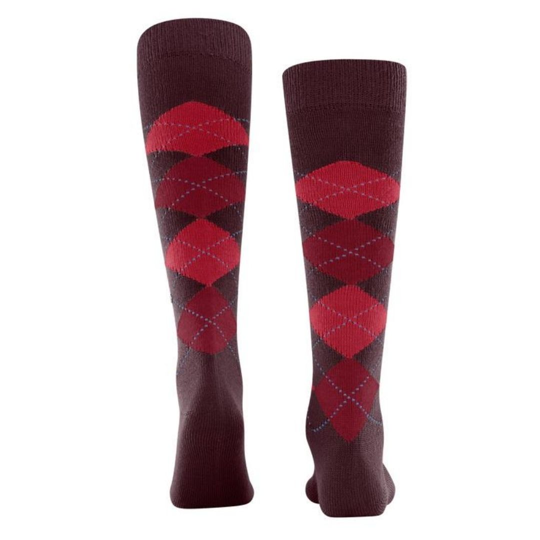 Calzini lunghi rombi Burlington Preston