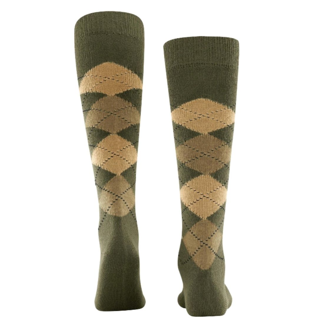 Calzini lunghi rombi Burlington Preston