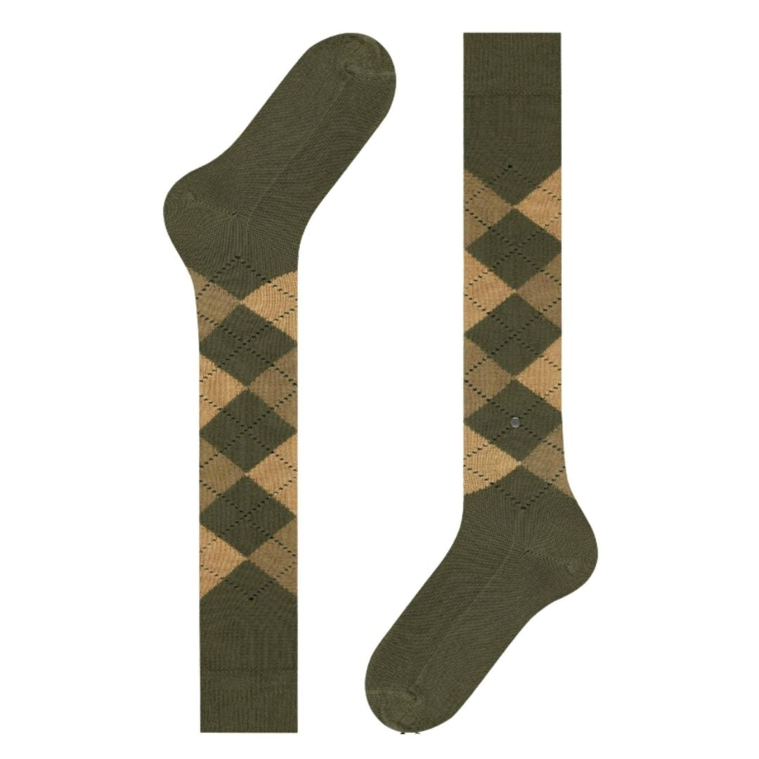 Calzini lunghi rombi Burlington Preston