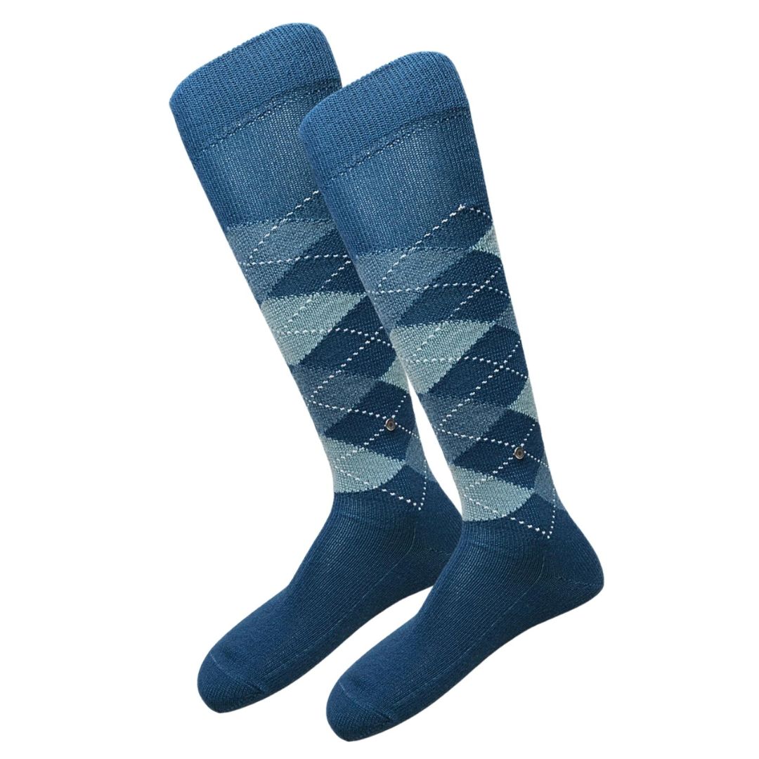 Calzini lunghi rombi Burlington Preston