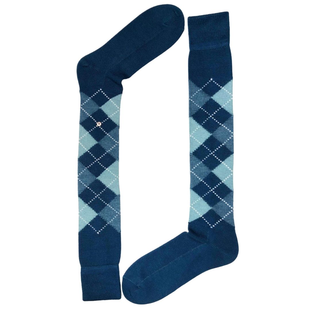 Calzini lunghi rombi Burlington Preston