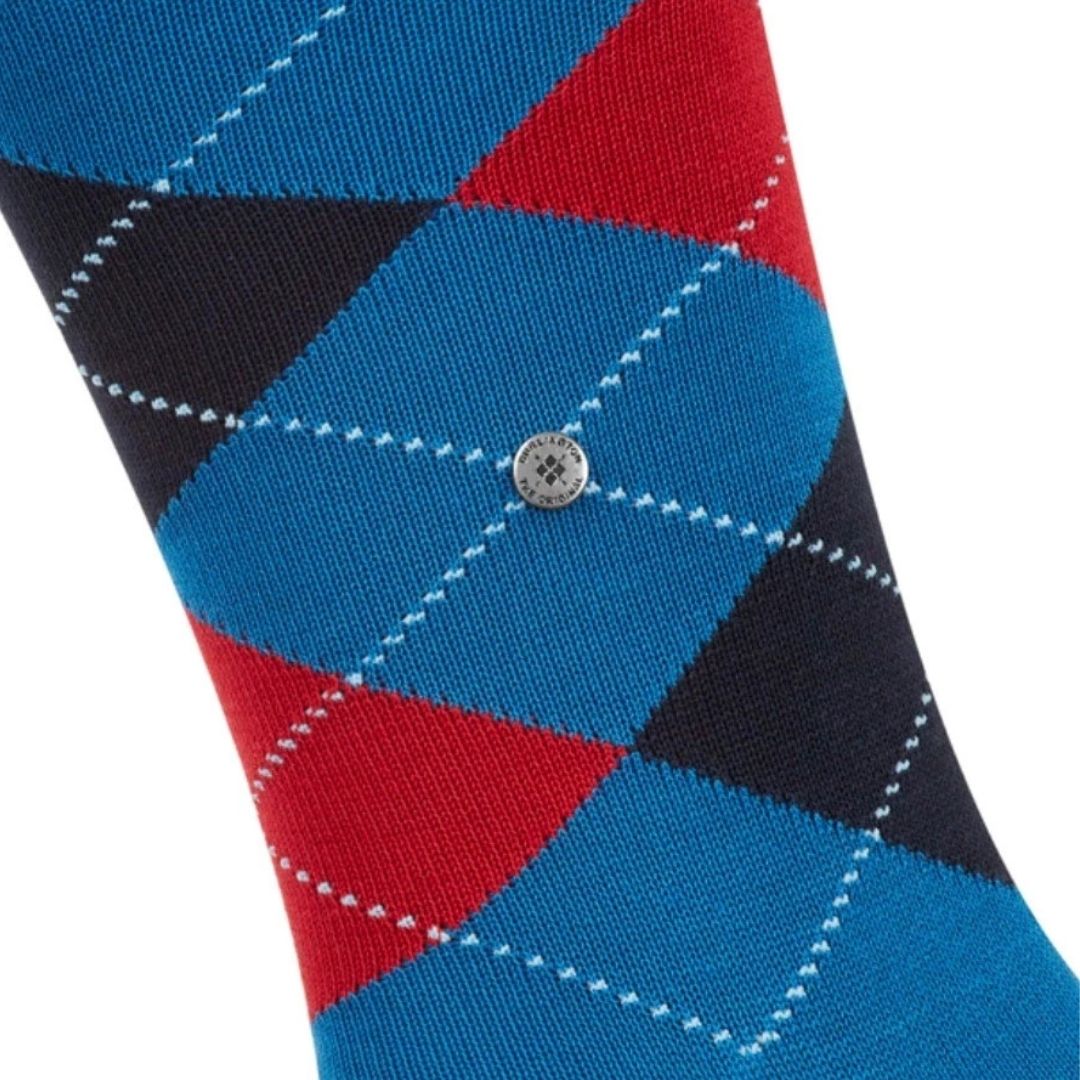 Calzini lunghi rombi Burlington Manchester