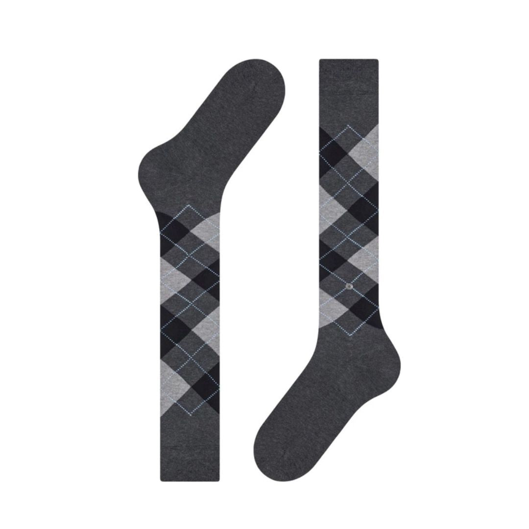 Calzini lunghi rombi Burlington Manchester