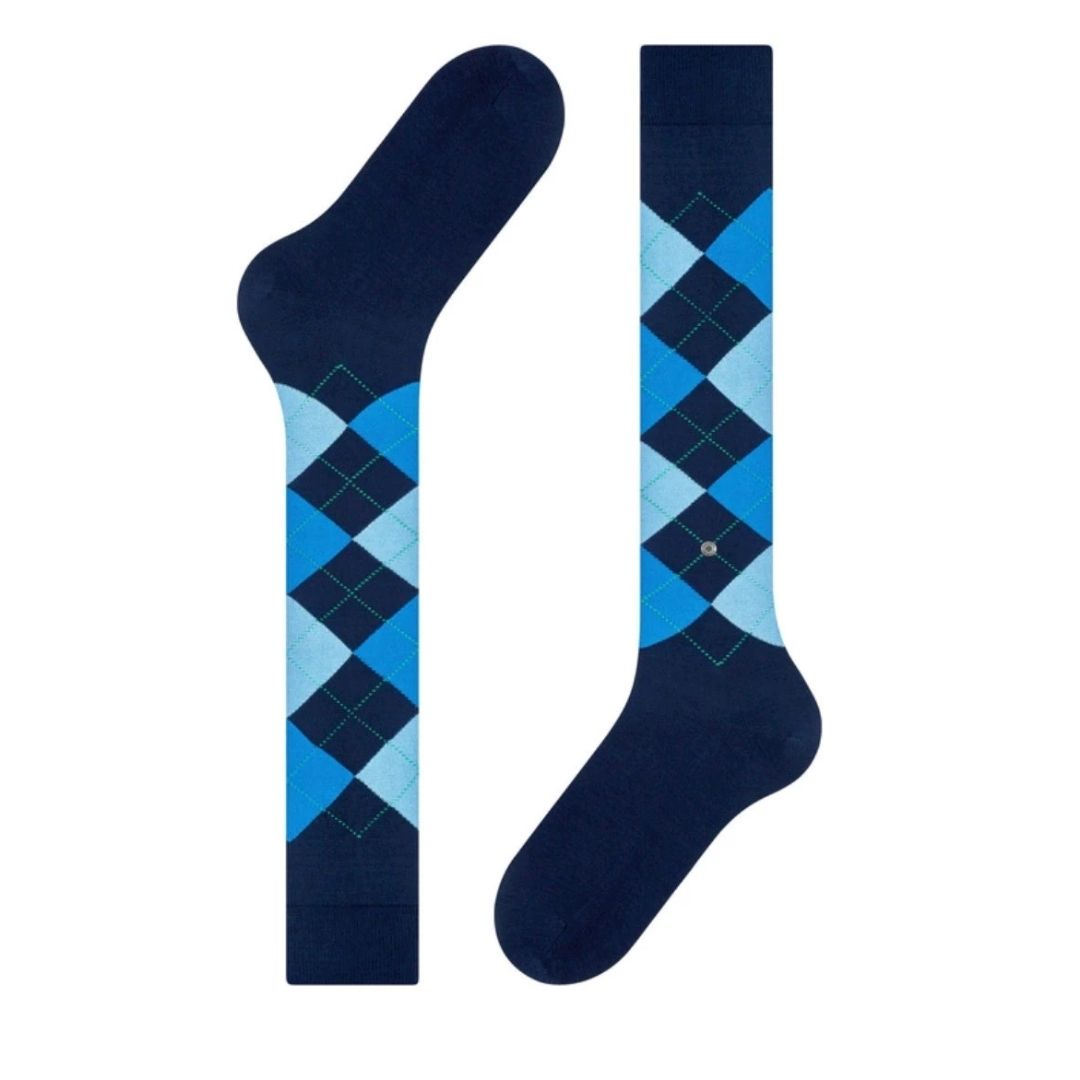 Calzini lunghi rombi Burlington Manchester