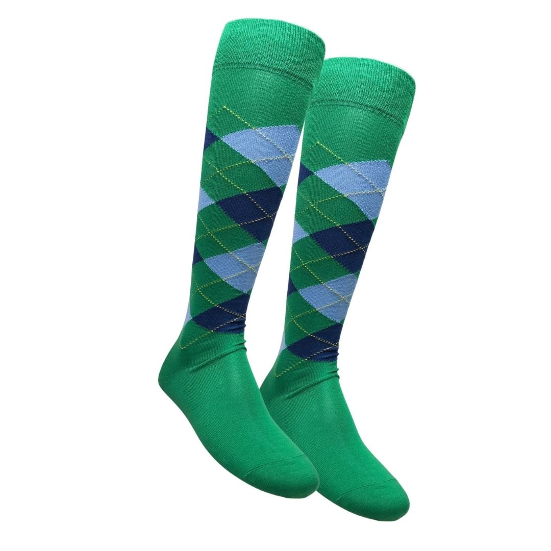 Calzini lunghi rombi Burlington Manchester