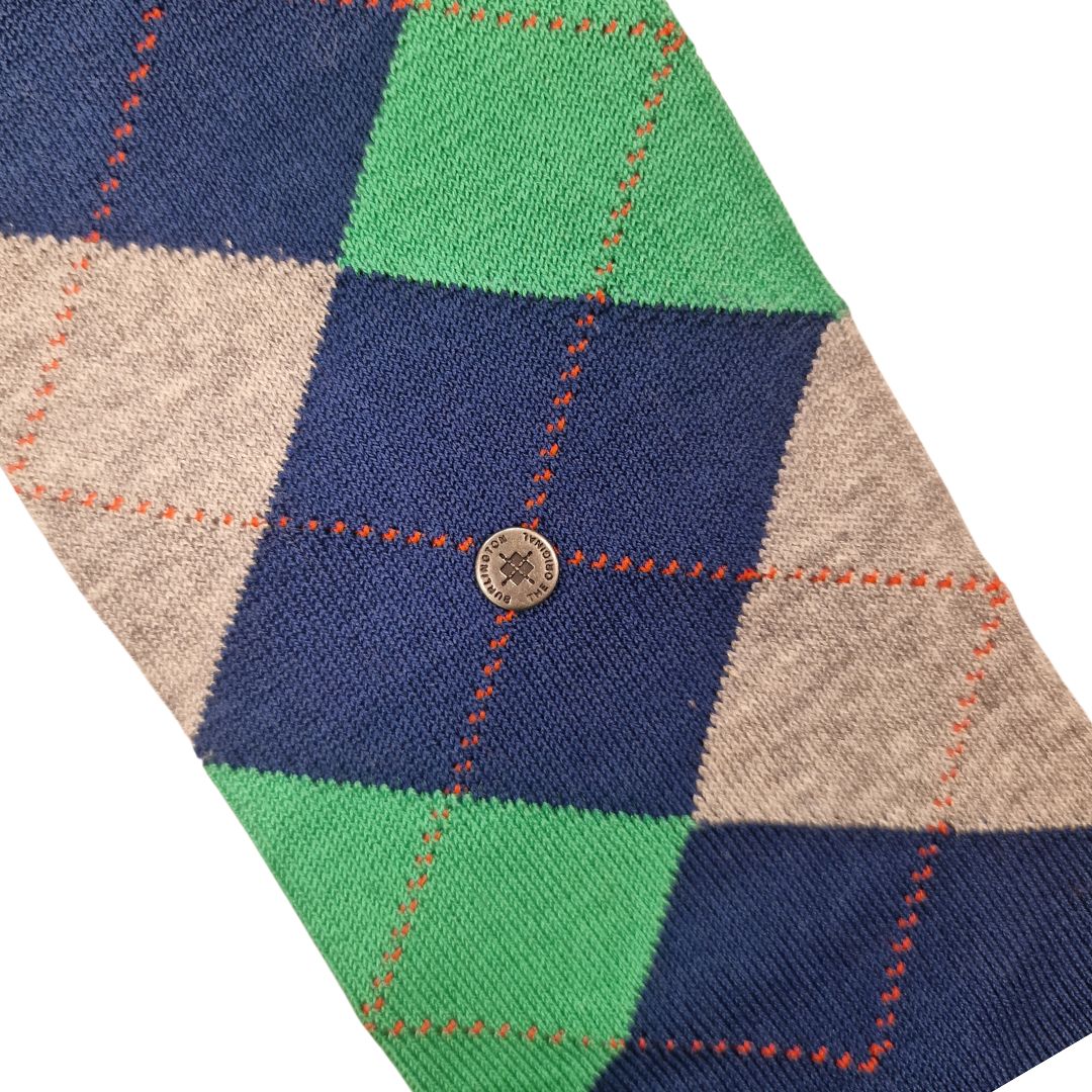 Calzini lunghi rombi Burlington Manchester