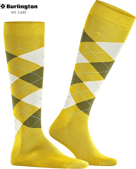 Calzini lunghi rombi Burlington Manchester