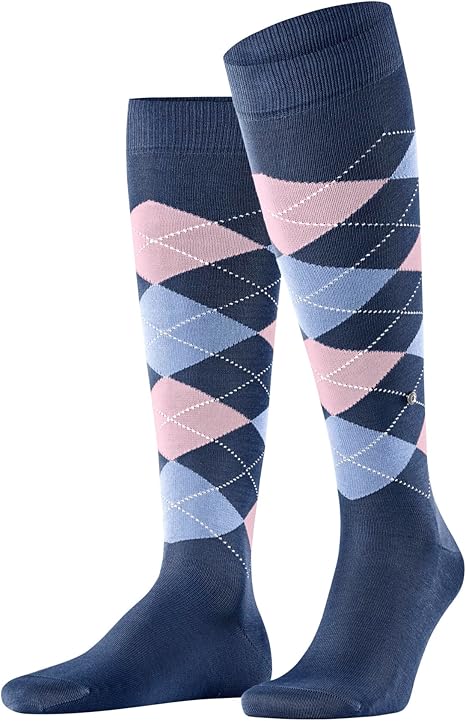 Calzini lunghi rombi Burlington Manchester