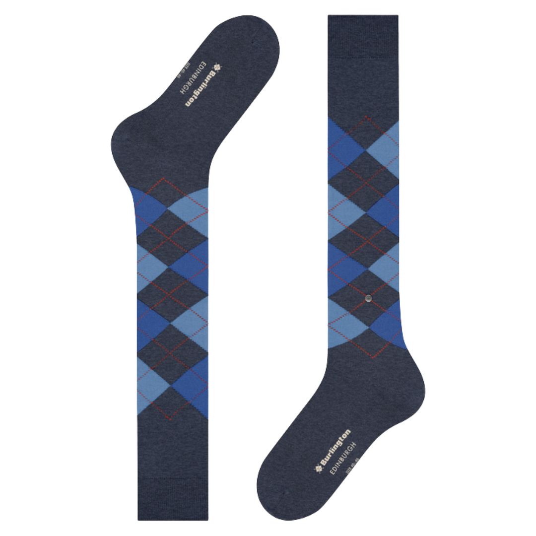 Calzini lunghi Burlington Edinburgh gambaletto