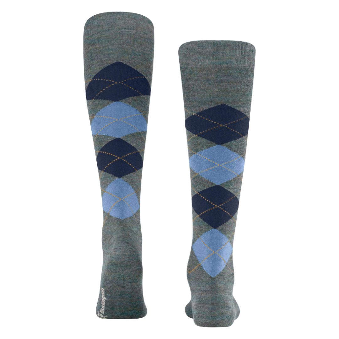 Calzini lunghi Burlington Edinburg Melange gambaletto