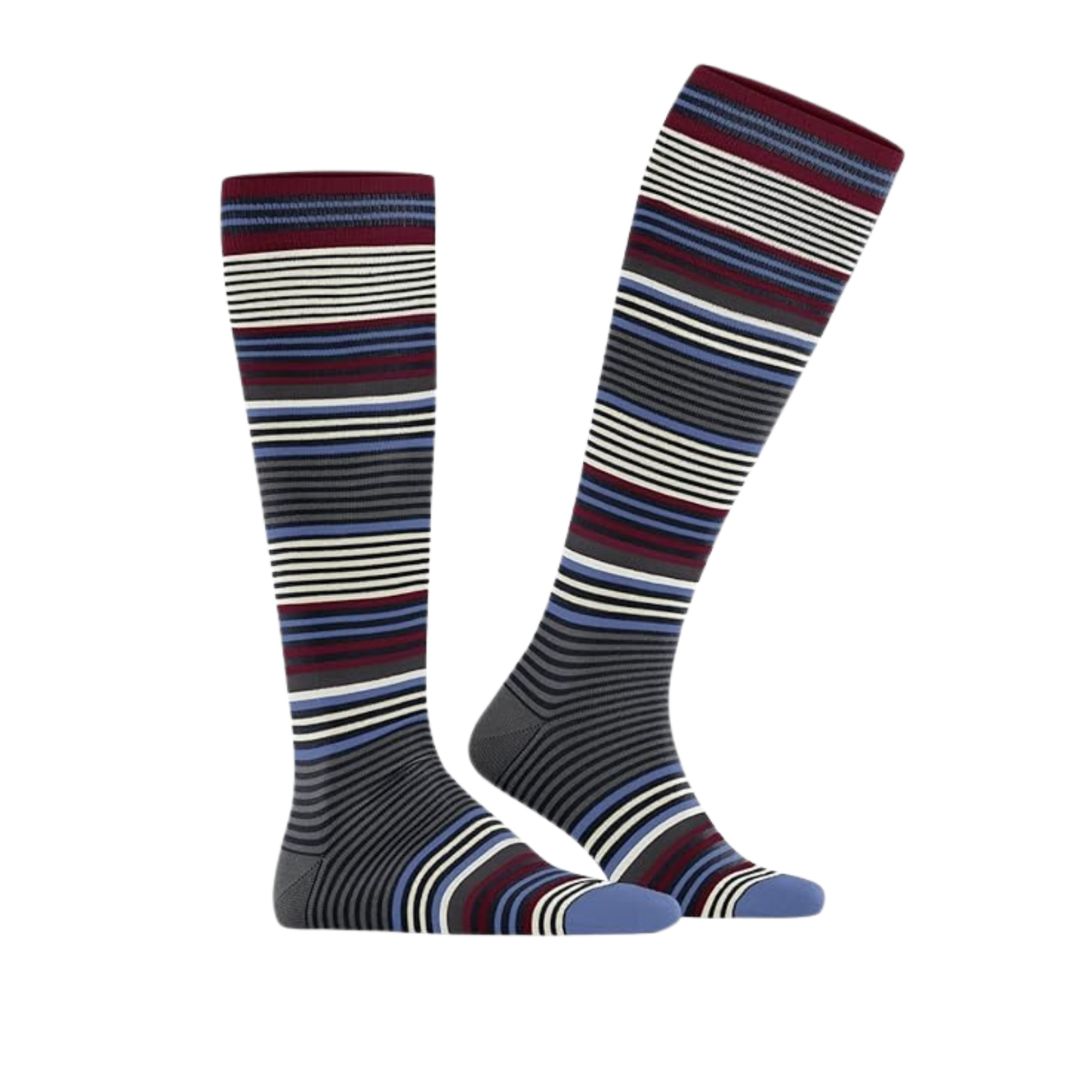 Calzini lunghi Burlington Stripe gambaletto