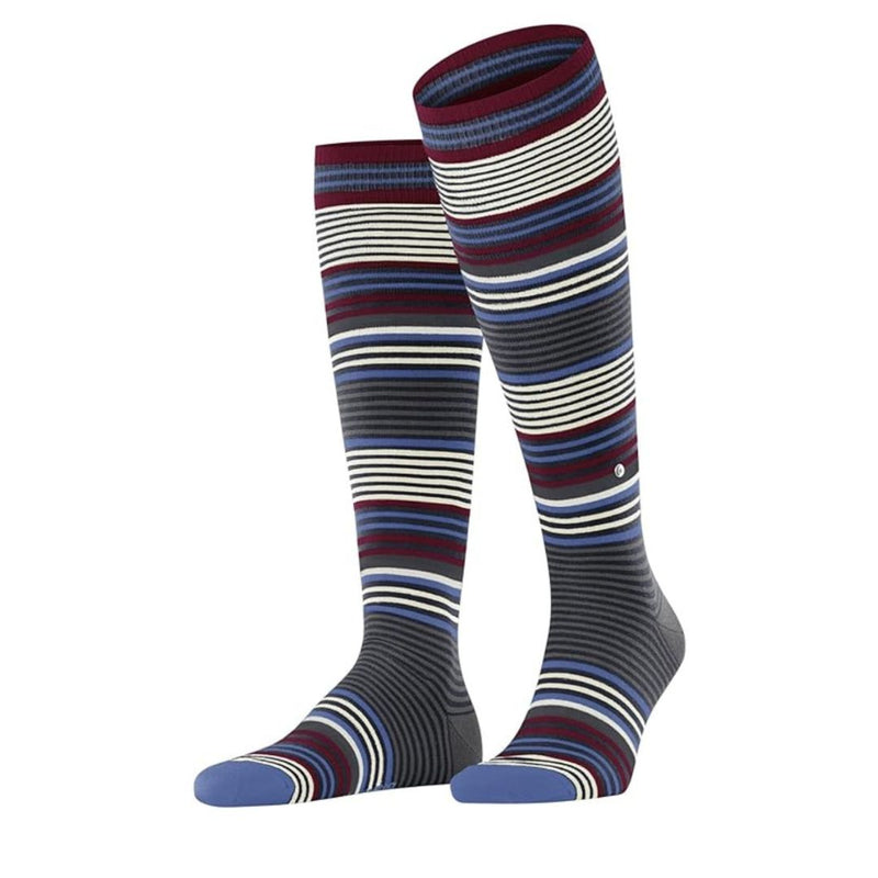Calzini lunghi Burlington Stripe gambaletto