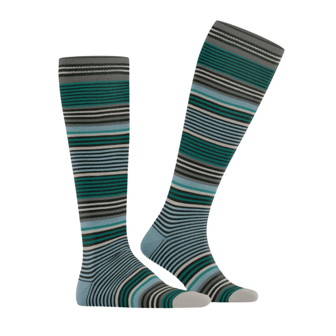Calzini lunghi Burlington Stripe gambaletto