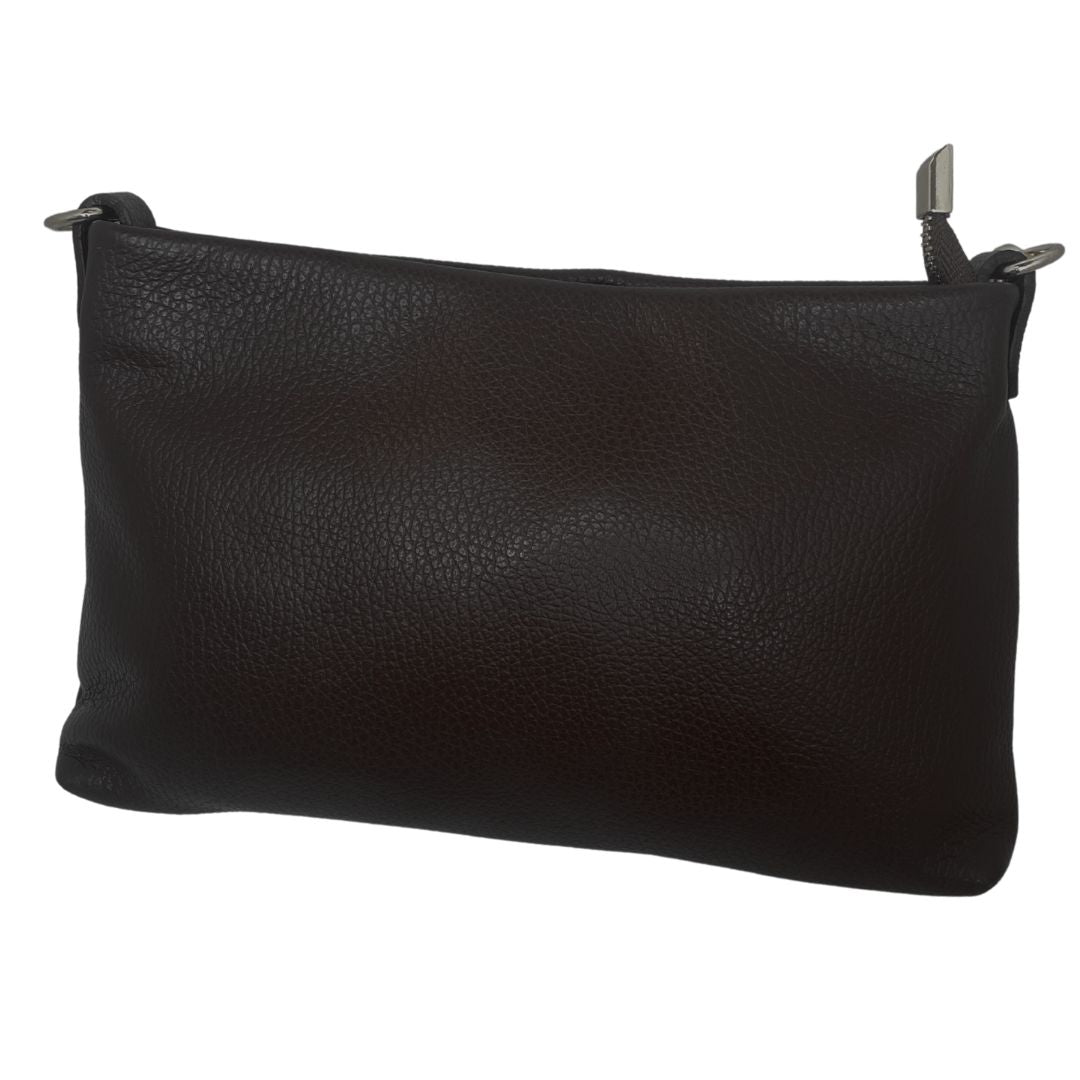 Busta tracolla in pelle dollaro