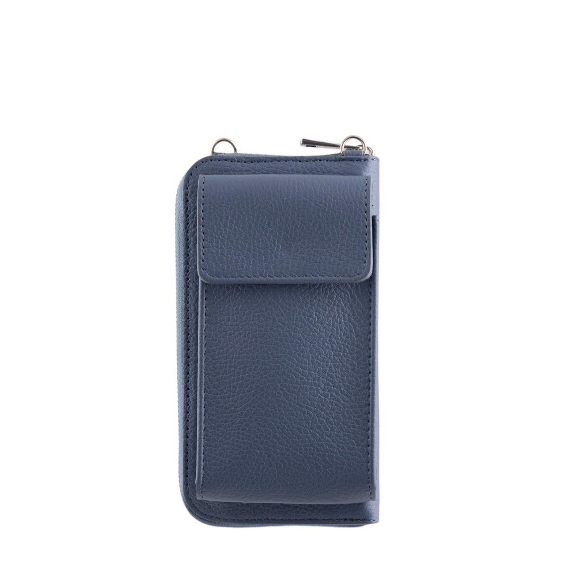 Tracolla portafoglio portacellulare in pelle