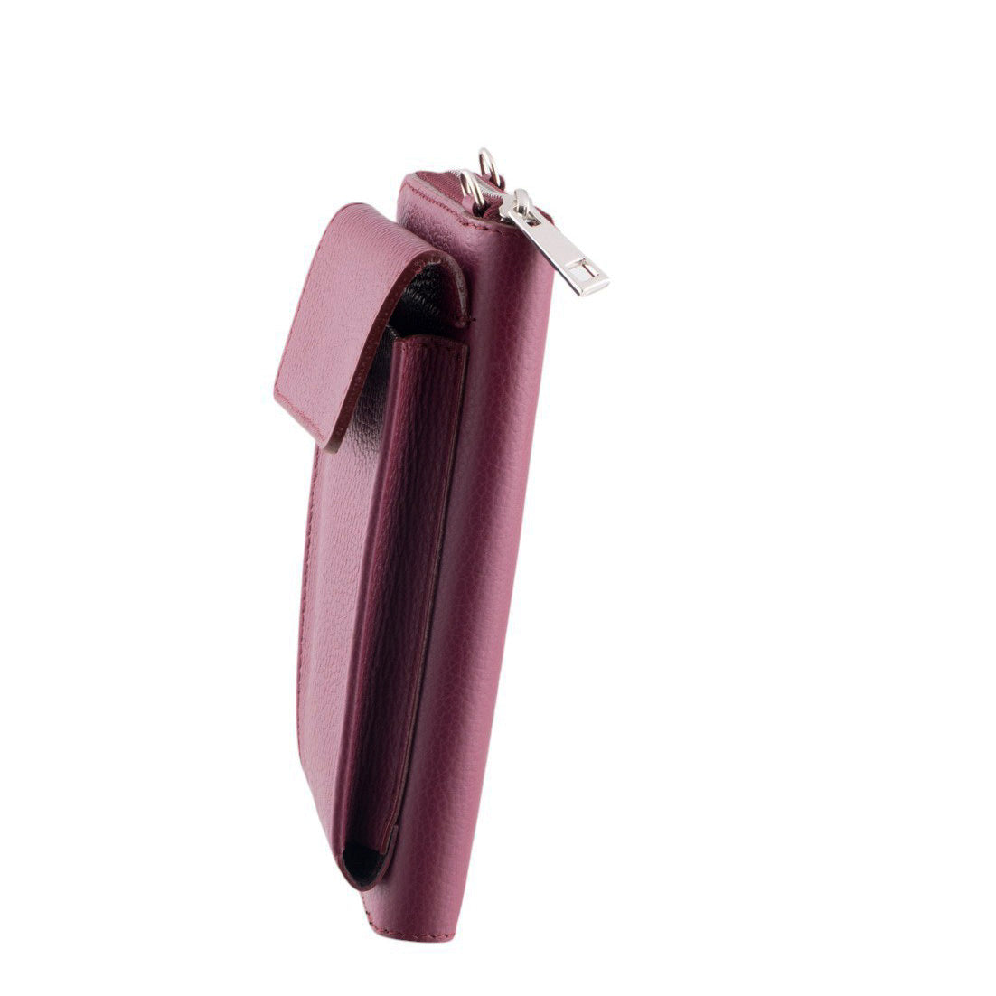 Tracolla portafoglio portacellulare in pelle