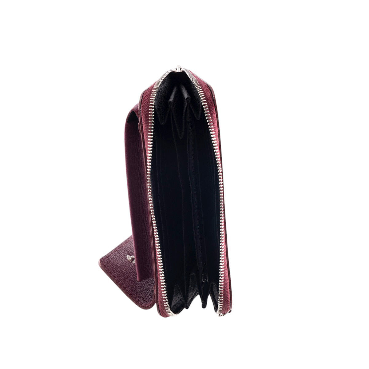 Tracolla portafoglio portacellulare in pelle