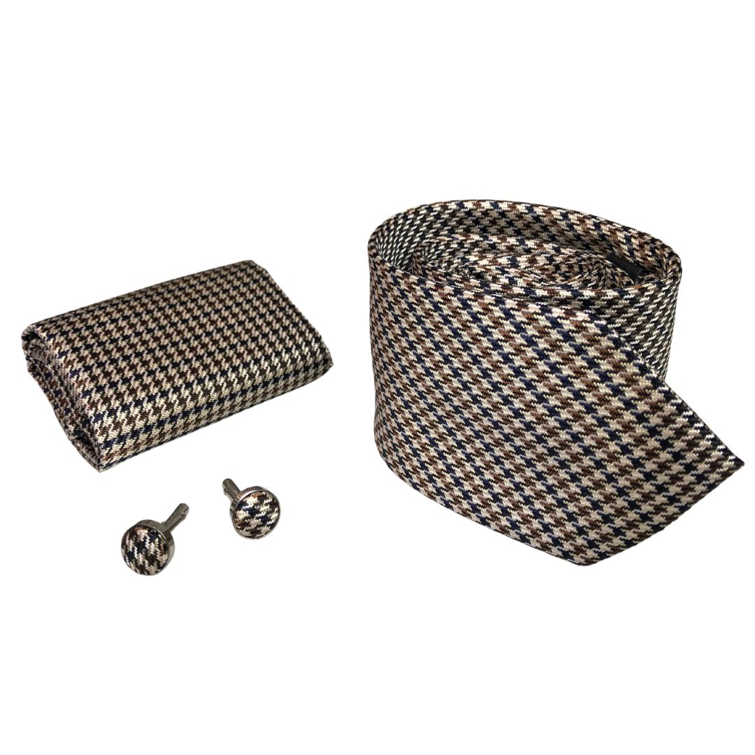 Box cravatta pochette gemelli