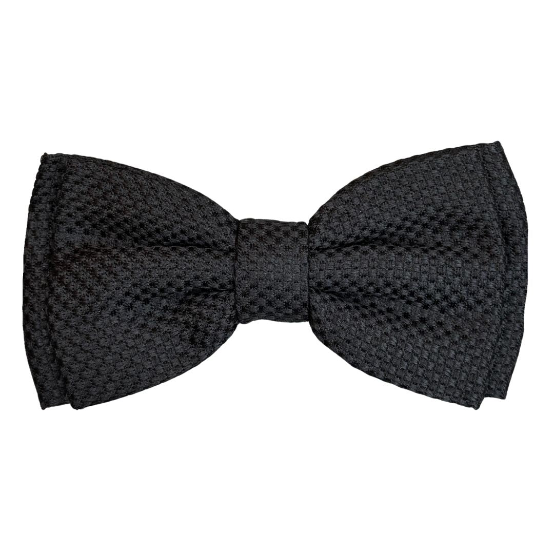 Papillon in Seta Jacquard quadretto