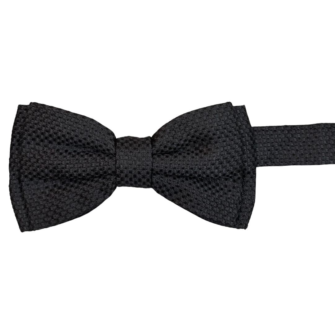 Papillon in Seta Jacquard quadretto