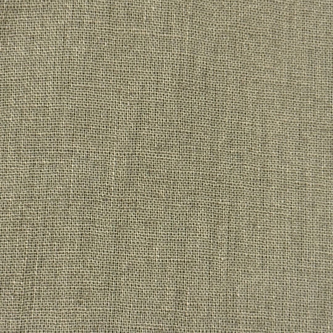 Camicia uomo classica tinta unita lino collo francese  cannole' avanti